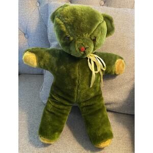 Vintage Steiff Green Spielfeld Limited Edition Bear